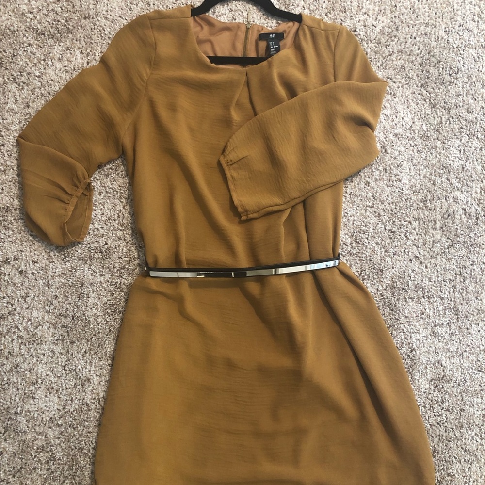 Mustard Dress